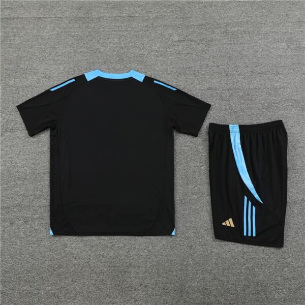 Argentina 2024-25 Black Short Sleeve Training Kit - Image 4