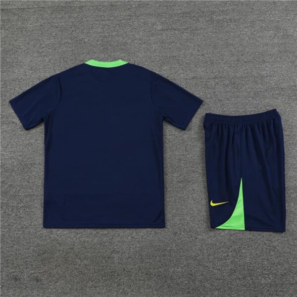 Brazil 2024-25 Royal Blue Short Sleeve Training Kit - Image 4