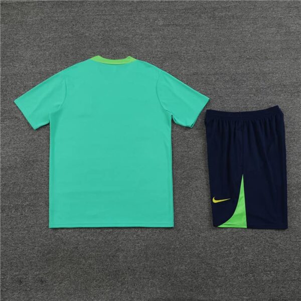 Brazil 2024-25 Green Short Sleeve Training Kit - Image 4