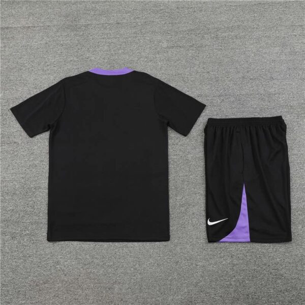 England 2024-25 Black Short Sleeve Training Kit - Image 4