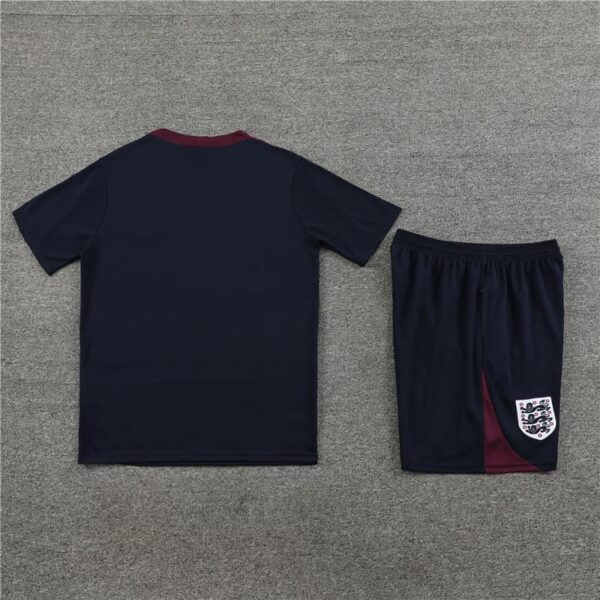 England 2024-25 Royal Blue Short Sleeve Training Kit - Image 4