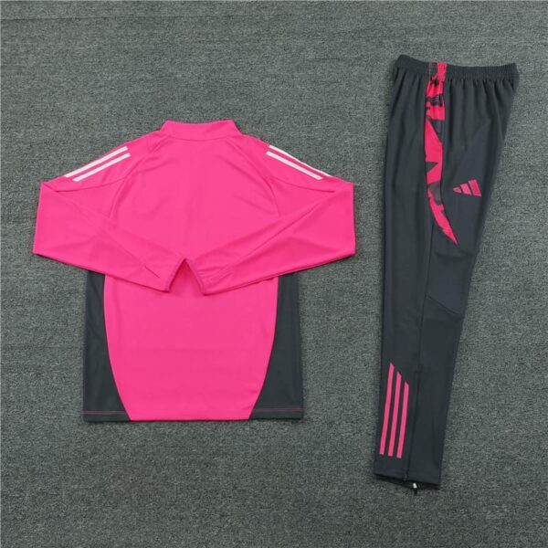 Germany 2024-25 Pink Half Zip Long Sleeve Training Kit - Image 4