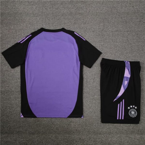 Germany 2024-25 Purple Short Sleeve Training Kit - Image 4