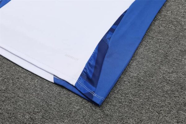 Italy 2024-25 White Half Zip Long Sleeve Training Kit - Image 4
