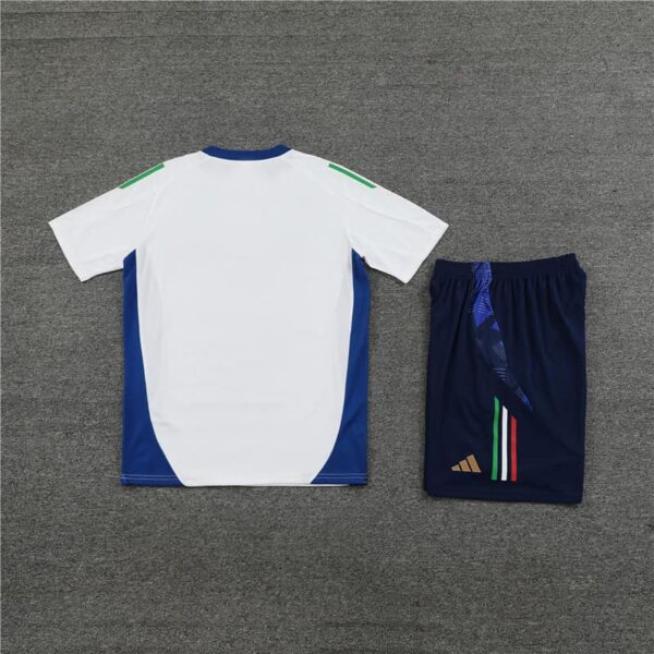 Italy 2024-25 White Short Sleeve Training Kit - Image 4