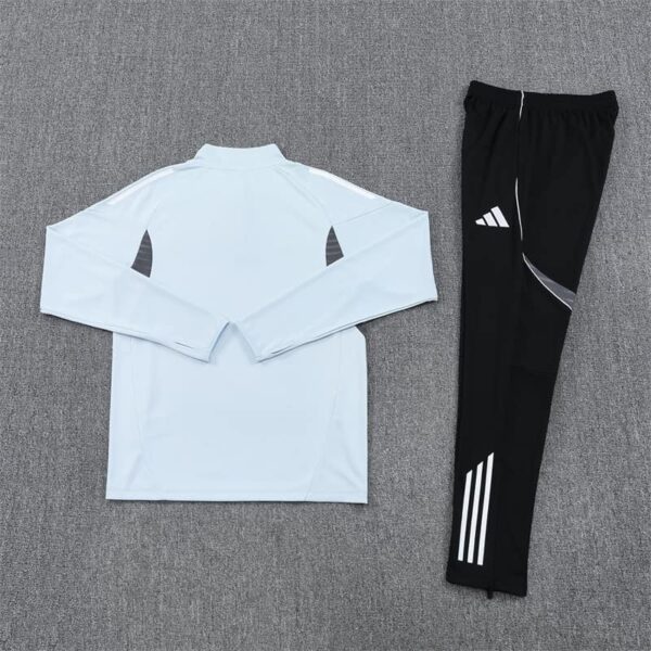 Japan 2025-26 Light Grey Half Zip Long Sleeve Training Kit - Image 4