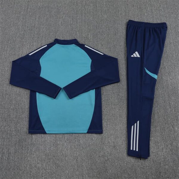 Arsenal 2025-26 Green Half Zip Long Sleeve Training Kit - Image 4