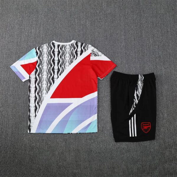 Arsenal 2024-25 White (Camo Edition) Short Sleeve Training Kit - Image 4
