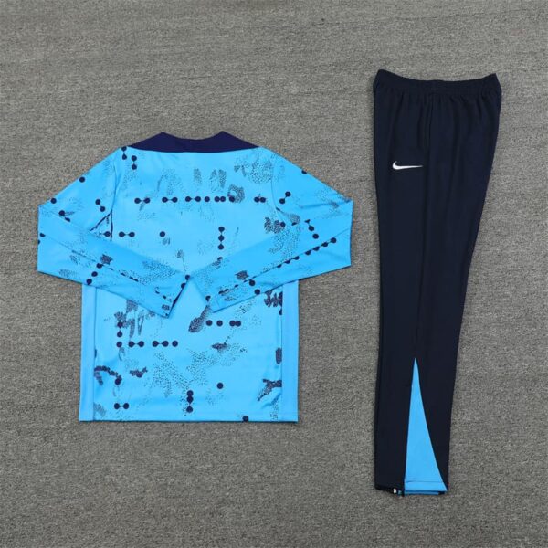 Chelsea 2024-25 Light Blue (Camo Edition) Half Zip Long Sleeve Training Kit - Image 4