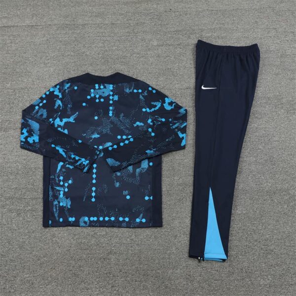 Chelsea 2024-25 Royal Blue (Camo Edition) Half Zip Long Sleeve Training Kit - Image 4