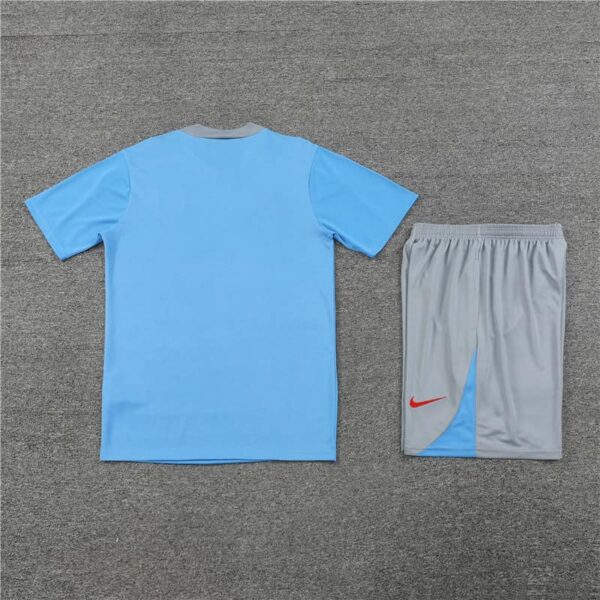 Atletico Madrid 2024-25 Light Blue Short Sleeve Training Kit - Image 4
