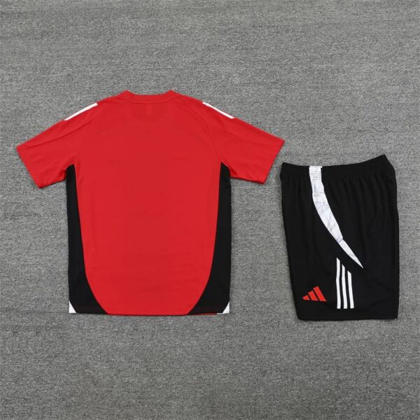 Manchester United 2024-25 Red Short Sleeve Training Kit - Image 4
