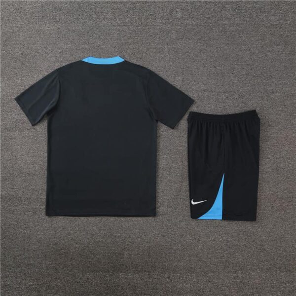Tottenham Hotspur 2024-25 Dark Grey Short Sleeve Training Kit - Image 4