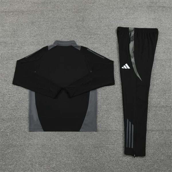 Al-Nassr 2024-25 Black Half Zip Long Sleeve Training Kit - Image 4