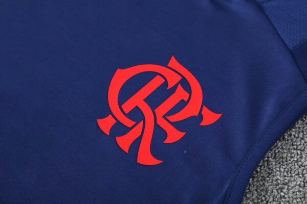 Flamengo 2025-26 Navy Blue Vest Training Kit - Image 4