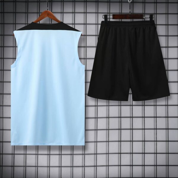 Barcelona 2024-25 Light Blue Vest Training Kit - Image 4