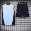 Real Madrid 2024-25 Light Blue Vest Training Kit - Image 4