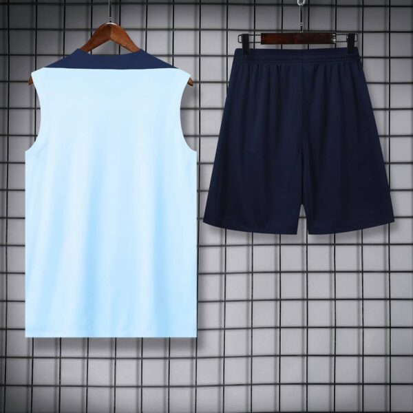 PSG 2024-25 Light Blue Vest Training Kit - Image 4