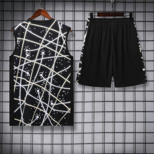 Chelsea 2025-26 Black Galaxy Vest Training Kit - Image 4