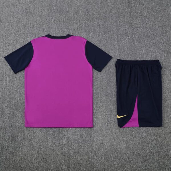 Barcelona 2025-26 Purple Short Sleeve Training Kit - Image 4