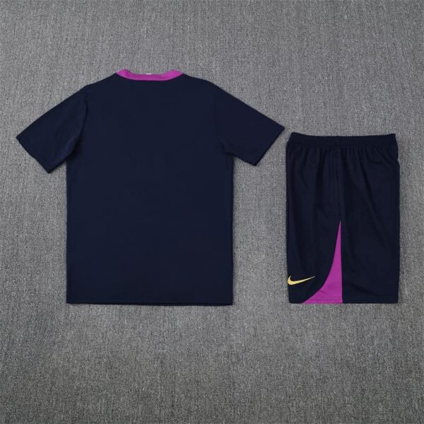 Barcelona 2025-26 Royal Blue Short Sleeve Training Kit - Image 4
