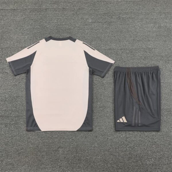 Real Madrid 2024-25 Apricot Short Sleeve Training Kit - Image 4
