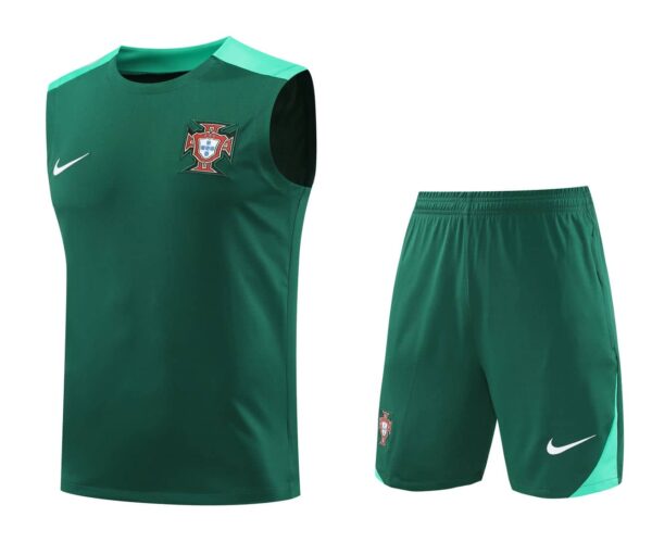 Portugal 2024-25 Green Vest Training Kit - Image 4