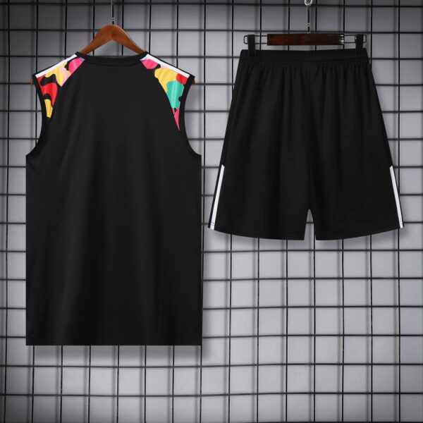 Manchester United 2024-25 Black Rainbow Vest Training Kit - Image 4