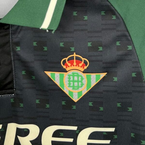 Real Betis 2025-26 Black and Green Special Edition Kids Kit - Image 4