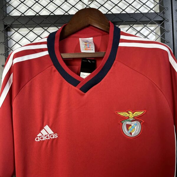 Benfica 1999-00 Home Retro Jersey - Image 4