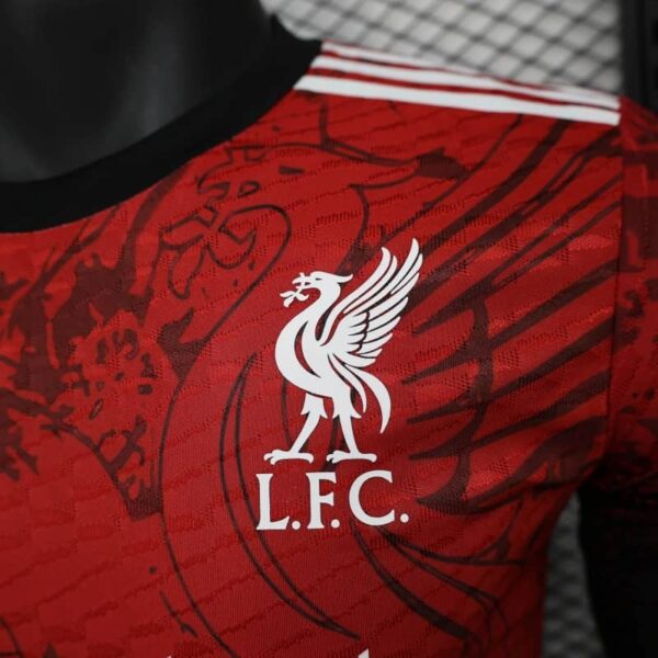 Liverpool 2025-26 Black & Red Fury Phoenix Special Edition Jersey Player Version - Image 4
