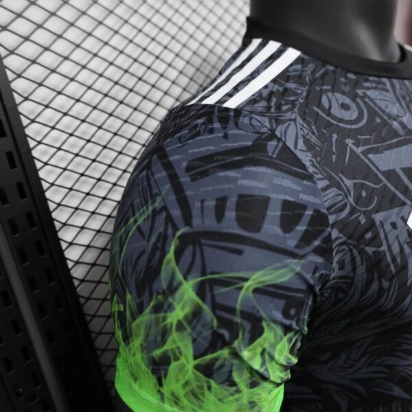 Liverpool 2025-26 Green Flame Phoenix Special Edition Jersey Player Version - Image 4