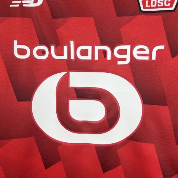 Lille OSC 2025-26 Home Jersey Fan Version - Image 4