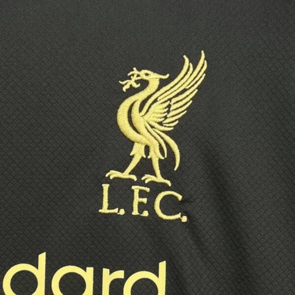 Liverpool 2025-26 Black Gold Special Edition Jersey - Image 4