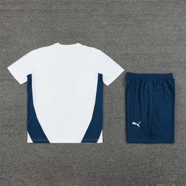 Marseille 2024-25 White Short Sleeve Training Kit - Image 4