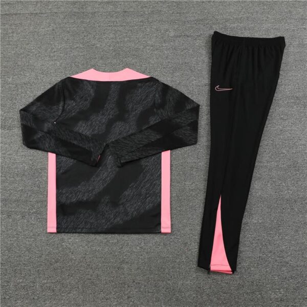 PSG 2024-25 Black (Camo Edition) Half Zip Long Sleeve Training Kit - Image 4