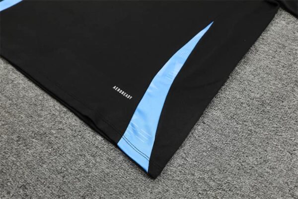 Argentina 2024-25 Black Half Zip Long Sleeve Training Kit - Image 5