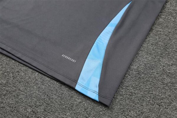 Argentina 2024-25 Dark Grey Half Zip Long Sleeve Training Kit - Image 5