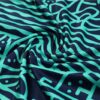 Brazil 2024-25 Turquoise Blue (Camo Edition) Half Zip Long Sleeve Training Kit - Image 5