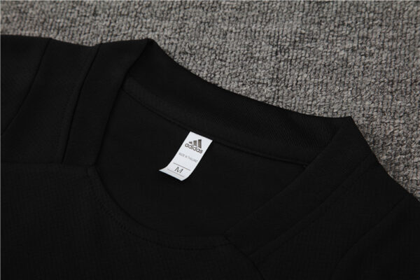 Germany 2024-25 Black Short Sleeve Training Kit - Image 5