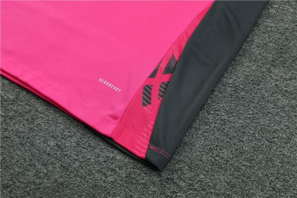Germany 2024-25 Pink Half Zip Long Sleeve Training Kit - Image 5