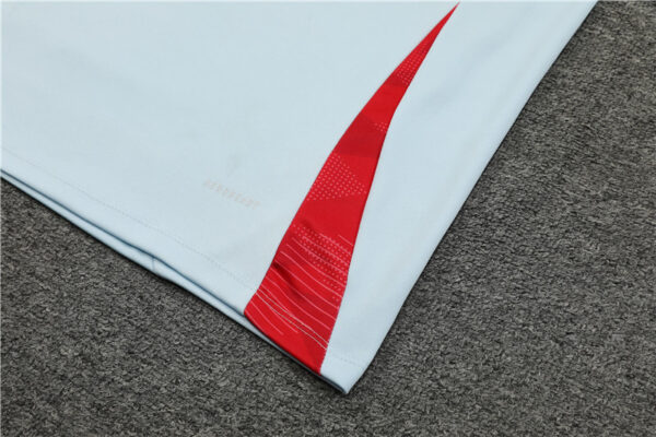Spain 2024-25 Light Blue Half Zip Long Sleeve Training Kit - Image 5