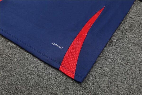 Spain 2024-25 Royal Blue Half Zip Long Sleeve Training Kit - Image 5