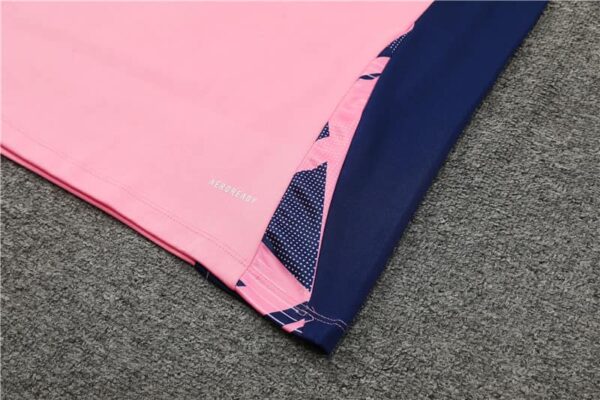 Arsenal 2024-25 Pink Half Zip Long Sleeve Training Kit - Image 5
