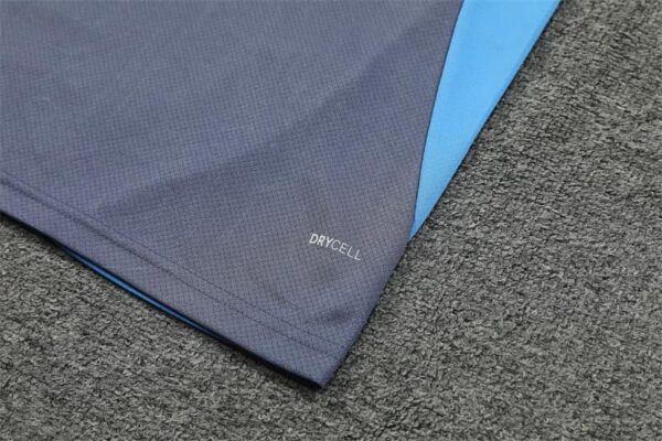 Manchester City 2024-25 Dark Grey Short Sleeve Training Kit - Image 5