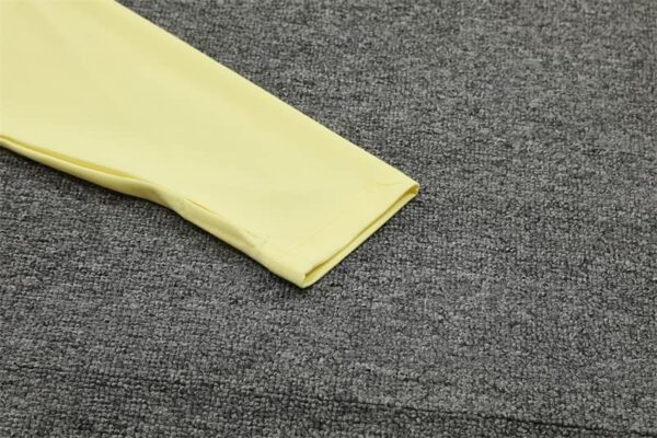Manchester City 2024-25 Light Yellow (Camo Edition) Half Zip Long Sleeve Training Kit - Image 5