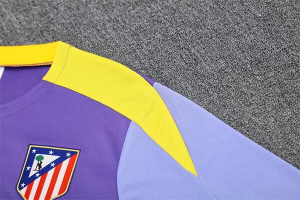 Atletico Madrid 2025-26 Purple Short Sleeve Training Kit - Image 5