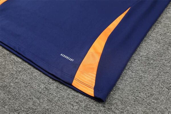Juventus 2024-25 Royal Blue Half Zip Long Sleeve Training Kit - Image 5
