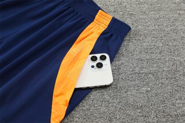 Juventus 2024-25 Orange Yellow Short Sleeve Training Kit - Image 5