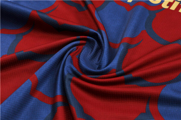 Barcelona 2024-25 Red Blue (Camo Edition) Short Sleeve Training Kit - Image 5